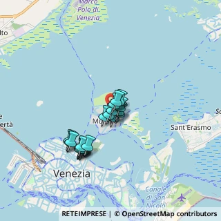 Mappa Calle del Supiador, 30100 Venezia VE, Italia (1.36)