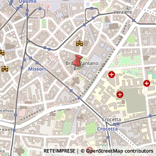 Mappa Largo richini francesco 2/a, 20122 Milano, Milano (Lombardia)