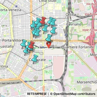 Mappa Via Monte Ortigara, 20137 Milano MI, Italia (0.84)