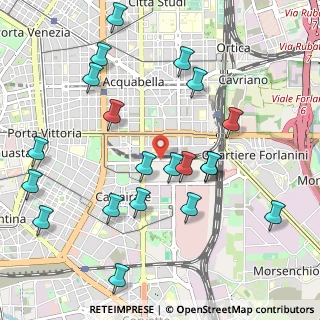 Mappa Via Monte Ortigara, 20137 Milano MI, Italia (1.149)