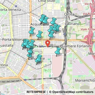 Mappa Via Monte Ortigara, 20137 Milano MI, Italia (0.8605)