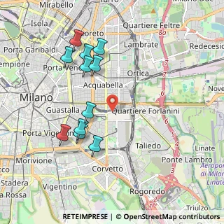 Mappa Via Monte Ortigara, 20137 Milano MI, Italia (1.96091)