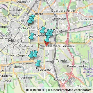 Mappa Via Monte Ortigara, 20137 Milano MI, Italia (1.62818)