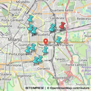 Mappa Via Monte Ortigara, 20137 Milano MI, Italia (1.68643)