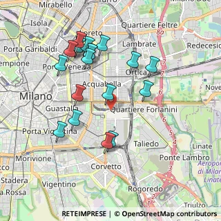 Mappa Via Monte Ortigara, 20137 Milano MI, Italia (1.93263)