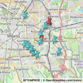 Mappa Via Monte Ortigara, 20137 Milano MI, Italia (1.62923)