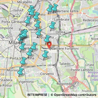 Mappa Via Monte Ortigara, 20137 Milano MI, Italia (2.371)