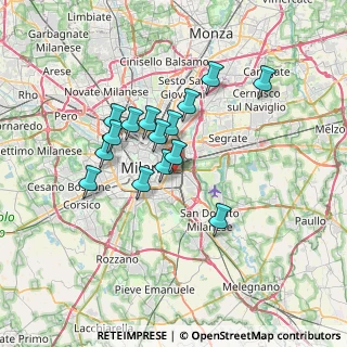 Mappa Via Monte Ortigara, 20137 Milano MI, Italia (5.66133)
