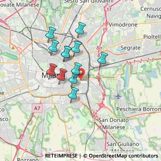 Mappa Via Monte Ortigara, 20137 Milano MI, Italia (2.87833)