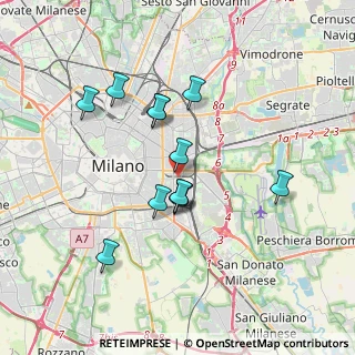 Mappa Via Monte Ortigara, 20137 Milano MI, Italia (3.11917)