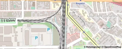 Mappa Milan