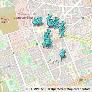 Mappa Via Nizzoli, 20147 Milano MI, Italia (0.354)