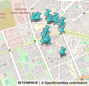 Mappa Via Montecuccoli Raimondo, 20147 Milano MI, Italia (0.354)