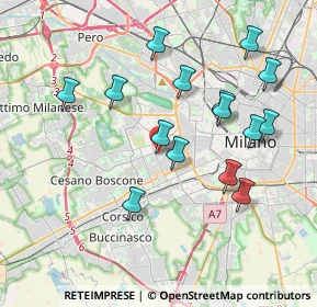 Mappa Via Montecuccoli Raimondo, 20147 Milano MI, Italia (3.79867)