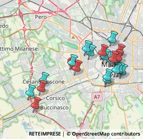 Mappa Via Montecuccoli Raimondo, 20147 Milano MI, Italia (3.9235)