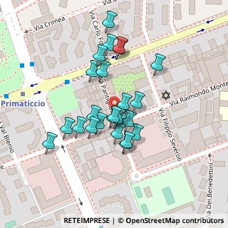 Mappa Via Montecuccoli Raimondo, 20147 Milano MI, Italia (0.084)