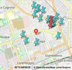 Mappa Via Montecuccoli Raimondo, 20147 Milano MI, Italia (0.9865)