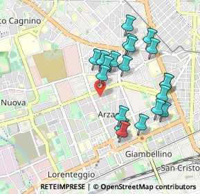 Mappa Via Montecuccoli Raimondo, 20147 Milano MI, Italia (0.8905)