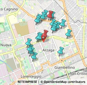 Mappa Via Montecuccoli Raimondo, 20147 Milano MI, Italia (0.77)