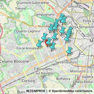 Mappa Via Nizzoli, 20147 Milano MI, Italia (1.45133)