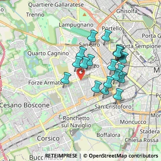 Mappa Via Nizzoli, 20147 Milano MI, Italia (1.6145)