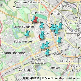 Mappa Via Pantigliate, 20147 Milano MI, Italia (1.39)