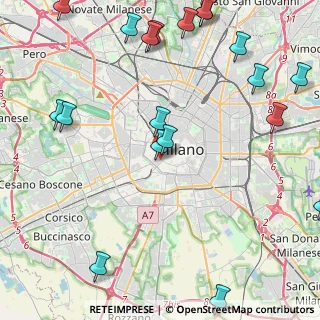 Mappa Via Giuseppe Sapeto, 20123 Milano MI, Italia (6.1135)