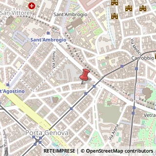 Mappa Via Giuseppe Sapeto, 5, 20123 Milano, Milano (Lombardia)
