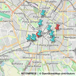 Mappa Corso Ticinese, 20123 Milano MI, Italia (1.25727)