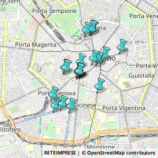 Mappa Corso Ticinese, 20123 Milano MI, Italia (0.642)