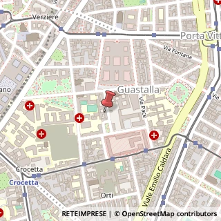 Mappa Piazza Umanitaria, 2, 20122 Milano, Milano (Lombardia)