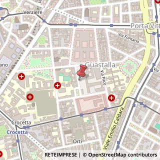 Mappa Via Francesco Daverio, 7, 20122 Milano, Milano (Lombardia)