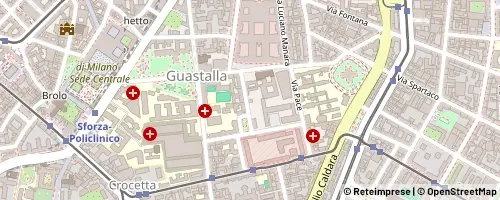Mappa Milão