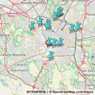 Mappa Via Ausonio, 20123 Milano MI, Italia (3.79071)