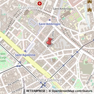Mappa Via Ausonio, 16, 20123 Milano, Milano (Lombardia)