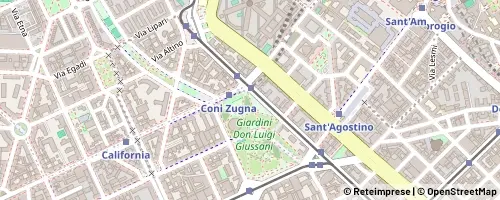 Mappa Milano