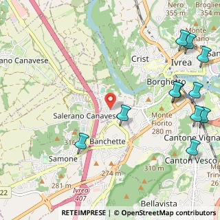 Mappa Via Salsei, 10010 Banchette TO, Italia (1.48273)