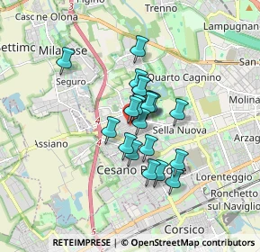 Mappa Via Val Isorno, 20152 Milano MI, Italia (1.1335)