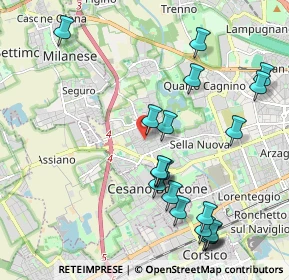 Mappa Via Val Isorno, 20152 Milano MI, Italia (2.334)