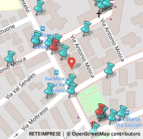 Mappa Via Valle Isorno, 20152 Milano MI, Italia (0.08)