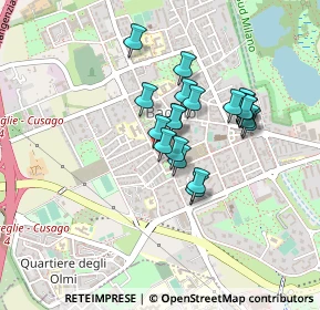 Mappa Via Val Isorno, 20152 Milano MI, Italia (0.3325)