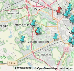 Mappa Via Val Isorno, 20152 Milano MI, Italia (6.37706)