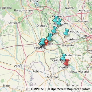 Mappa Piazza Chiesa, 28100 Novara NO, Italia (10.39182)