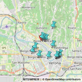 Mappa Largo Cà di Cozzi, 37124 Verona VR, Italia (1.56692)