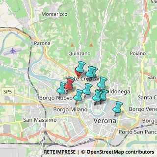 Mappa Largo Cà di Cozzi, 37124 Verona VR, Italia (1.31154)