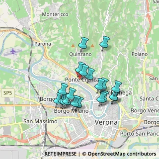 Mappa Largo Cà di Cozzi, 37124 Verona VR, Italia (1.541)