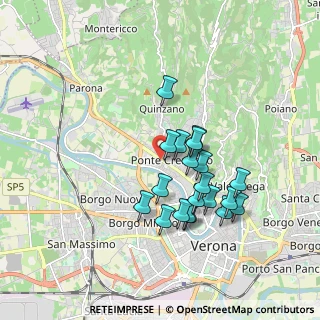 Mappa Largo Cà di Cozzi, 37124 Verona VR, Italia (1.5715)
