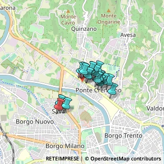 Mappa Largo Cà di Cozzi, 37124 Verona VR, Italia (0.466)