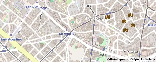 Mappa Milano