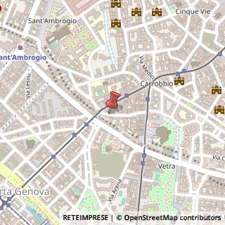 Mappa Via Gian Giacomo Mora,  22, 20123 Milano, Milano (Lombardia)